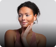 Uneven skin tone